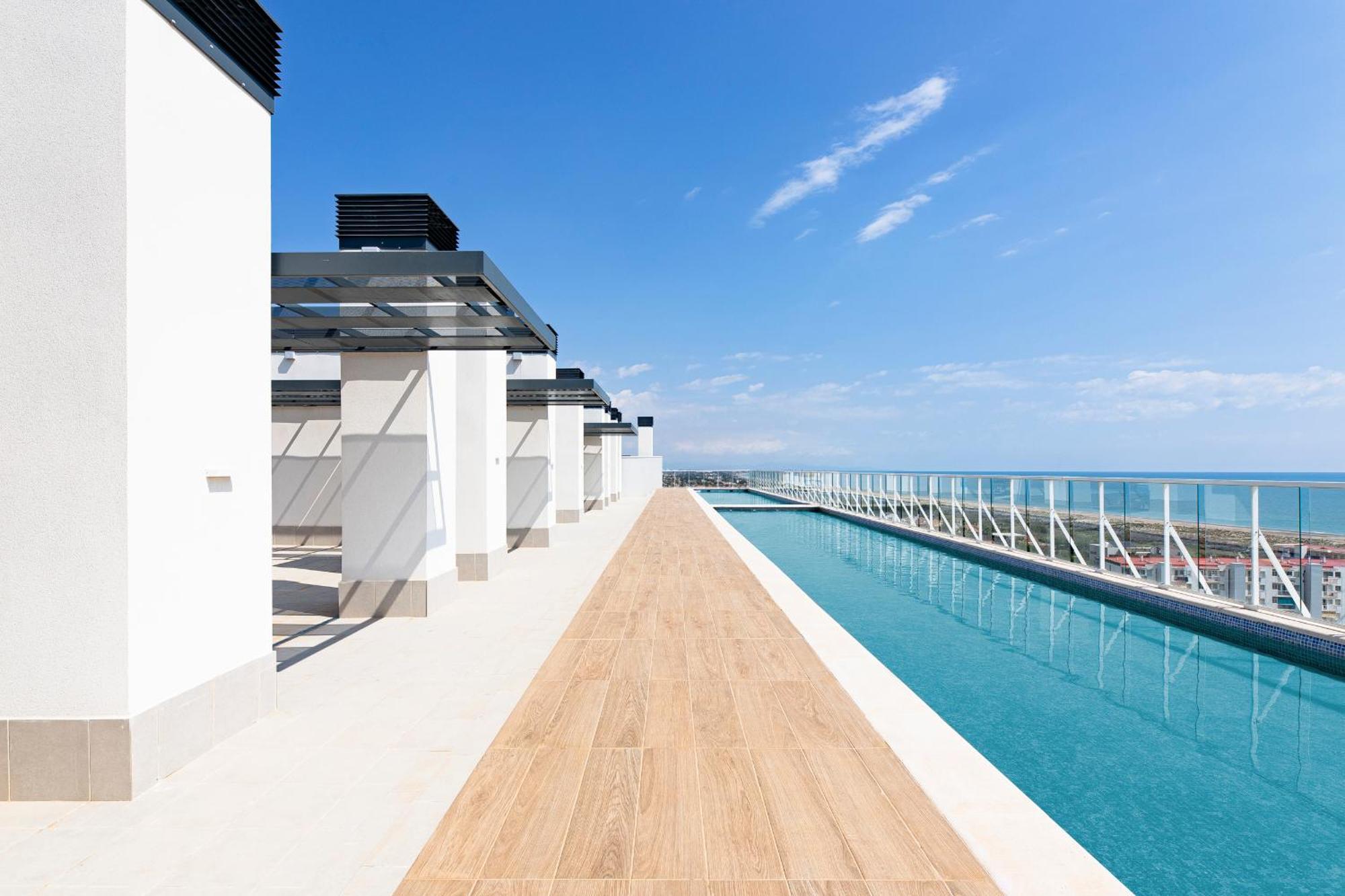 Apartamentos En Canet Al Mar, Junto Playa Y Con Piscina 卡耐特蒂贝兰格 外观 照片