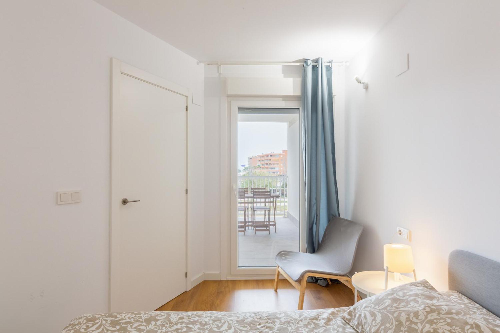 Apartamentos En Canet Al Mar, Junto Playa Y Con Piscina 卡耐特蒂贝兰格 外观 照片