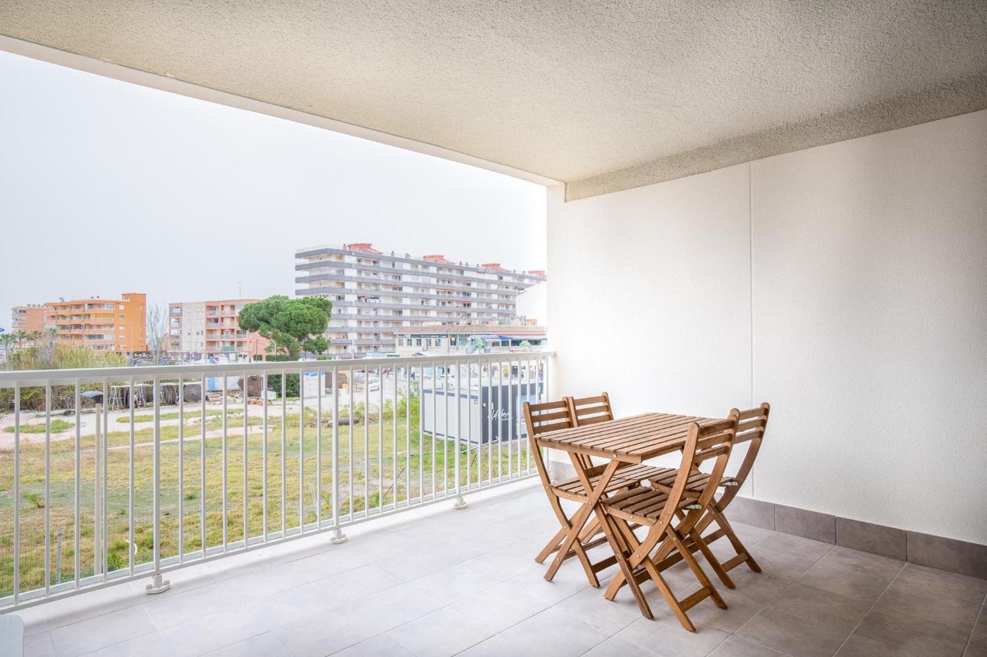 Apartamentos En Canet Al Mar, Junto Playa Y Con Piscina 卡耐特蒂贝兰格 外观 照片